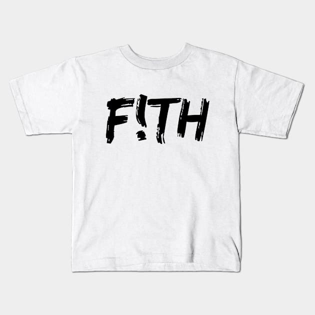 F!TH Logo Kids T-Shirt by FITH